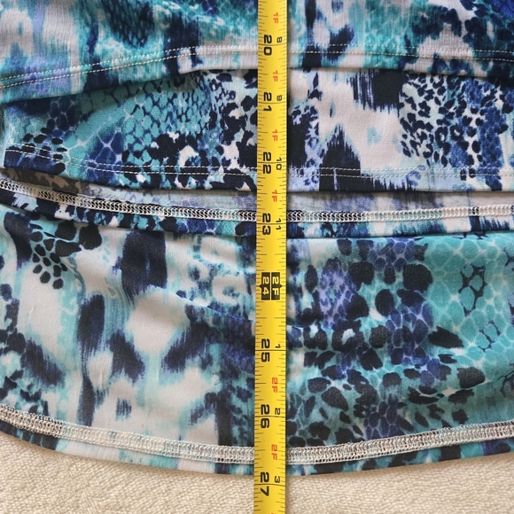 Dana Buchman seascape pattern top, M - Picture 4 of 4